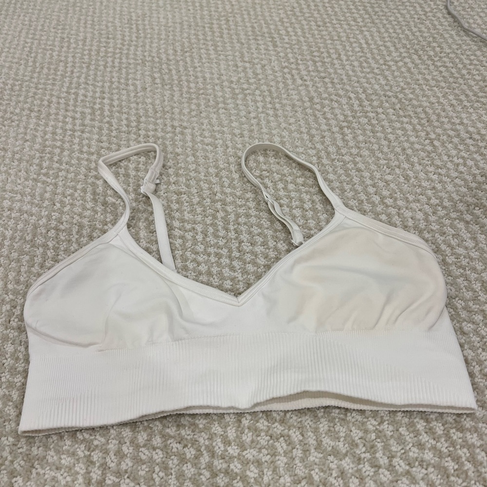 White Lululemon Bra